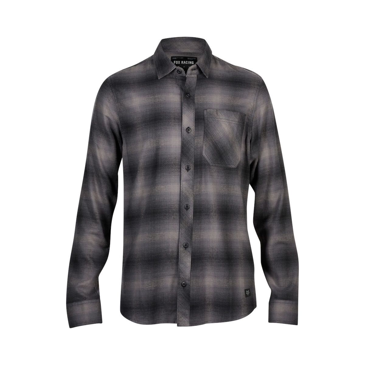 Fox Survivalist Flannel, black - Bild 1