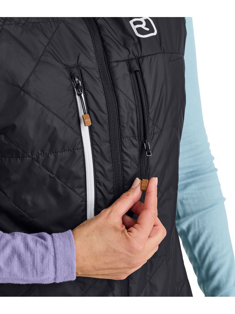 Ortovox Swisswool Piz Boè Vest W, black raven - Bild 5