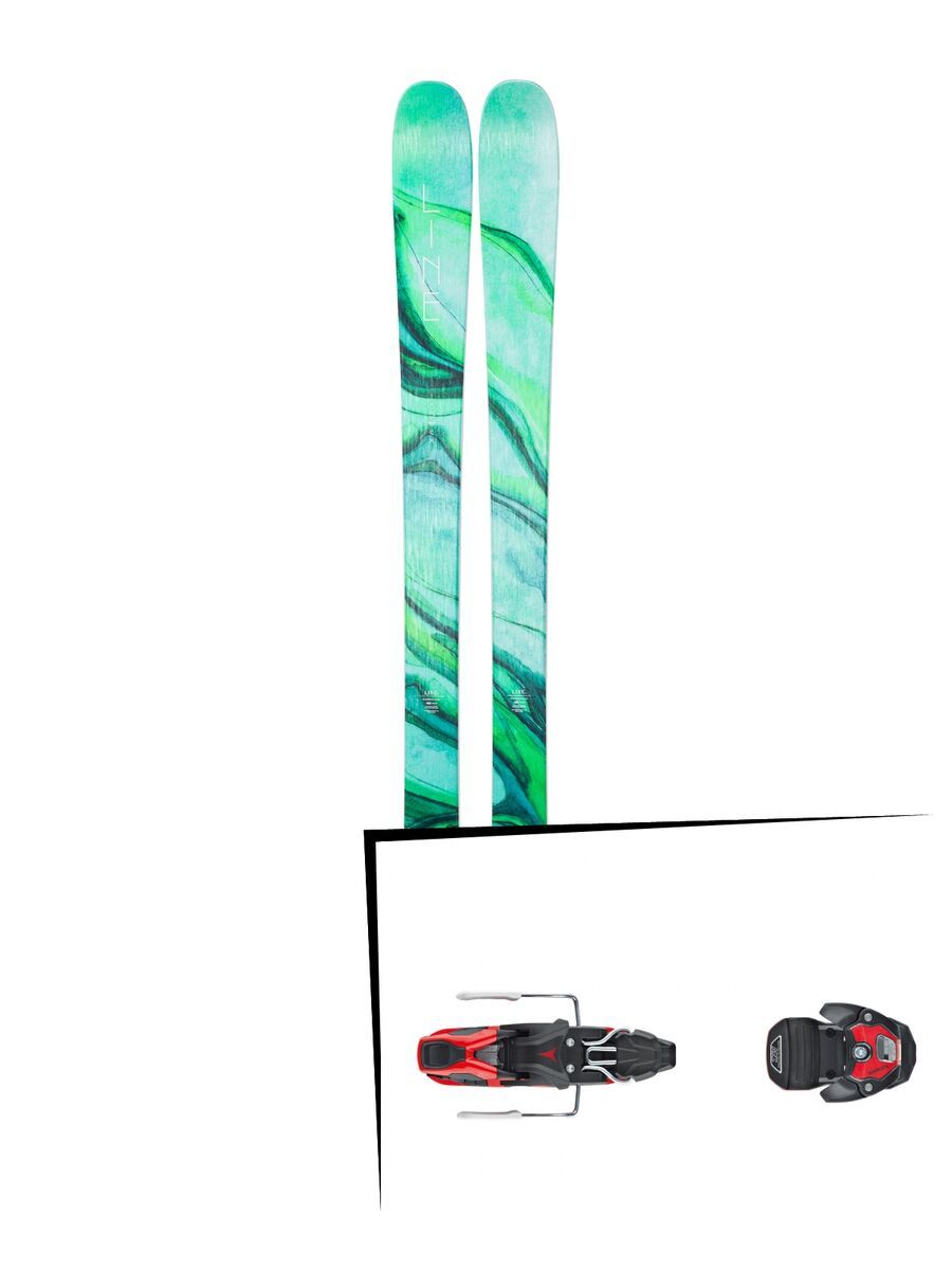 Set: Line Pandora 84 2019 + Atomic Warden MNC 11 black/red - Bild 1