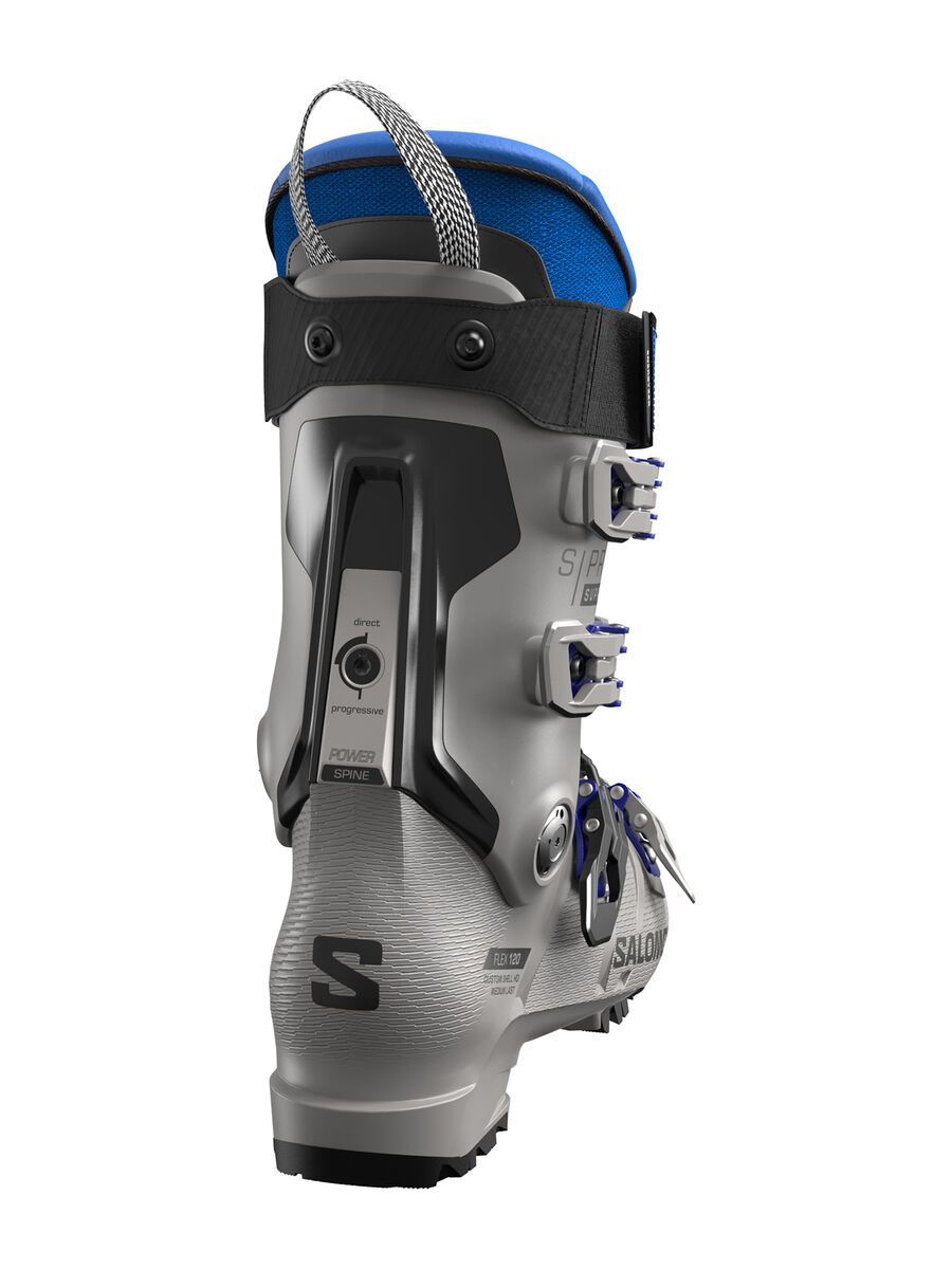 Salomon S/Pro Supra 120 GW, steel grey/black/race blue - Bild 2