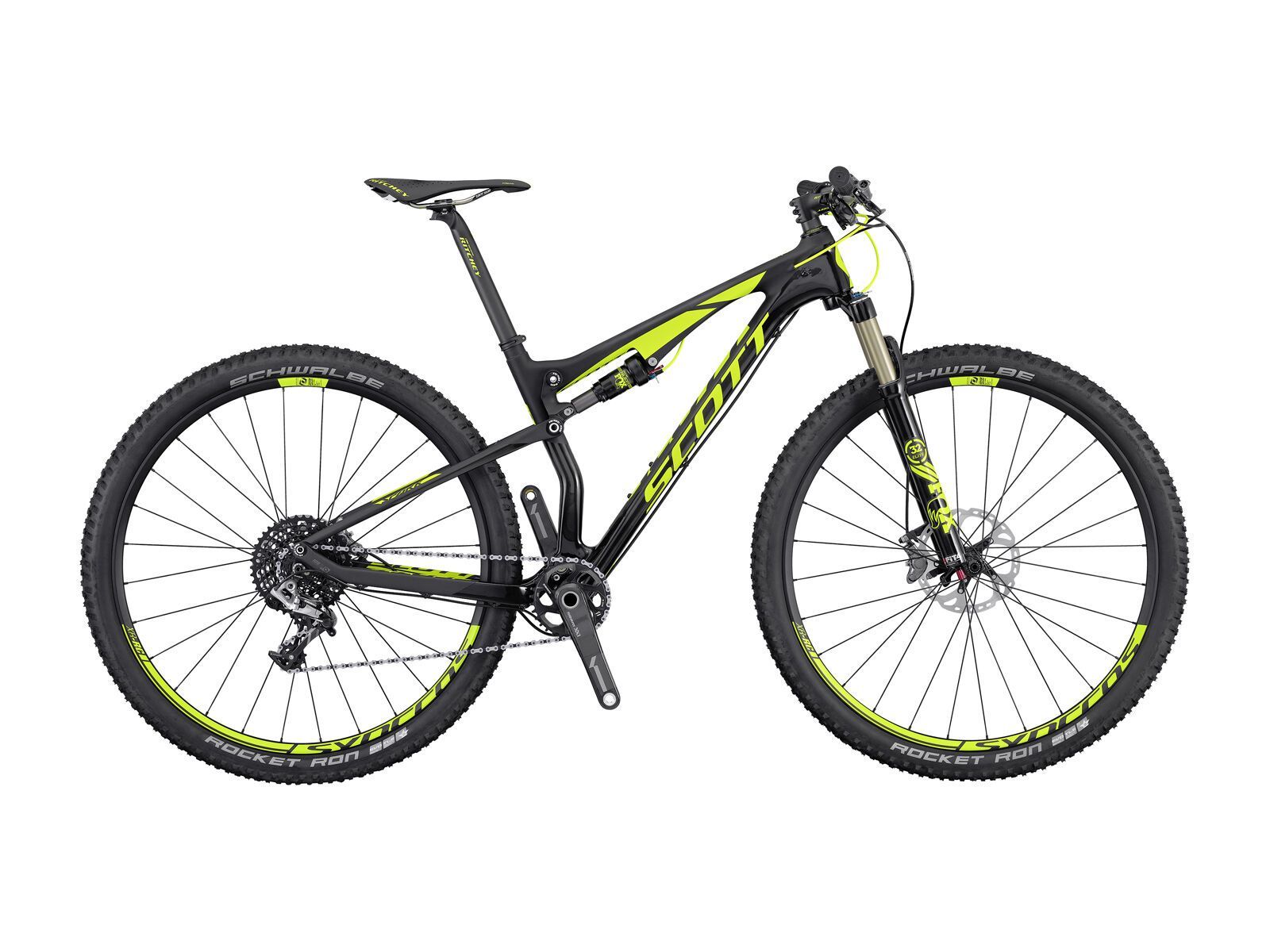 Scott Spark 900 RC, black/yellow - Bild 1
