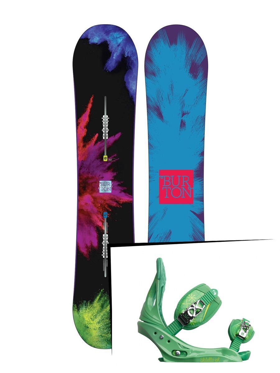 Set: Burton Social 2015 +  Stiletto EST (364565S) - Bild 1