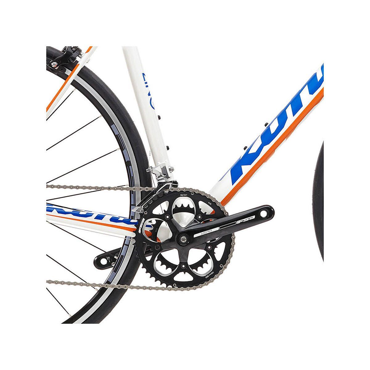 Kona Zing, matt white/orange/blue - Bild 3