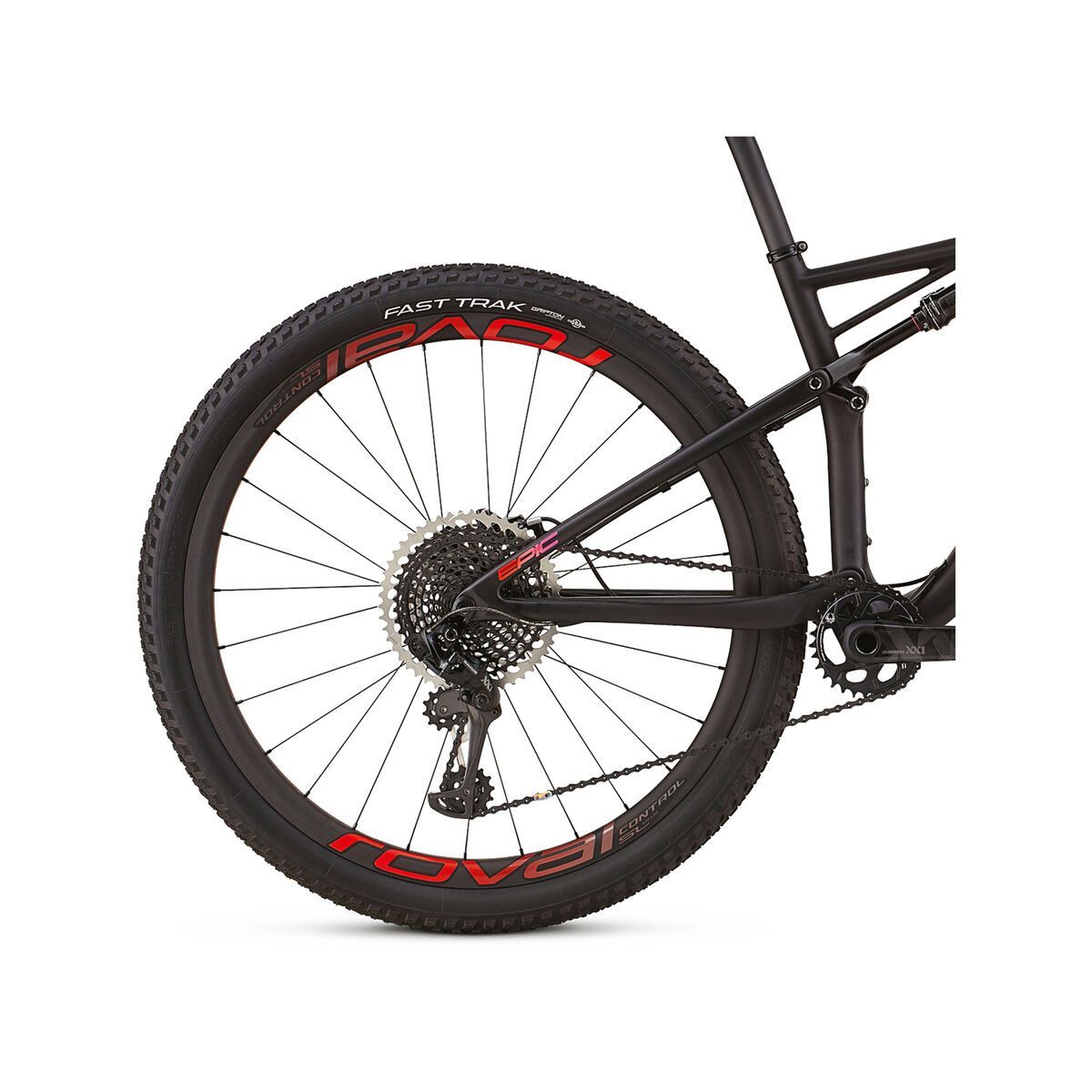 Specialized Women's S-Works Epic, satin gloss black tint/rocket red/acid purple fade - Bild 6
