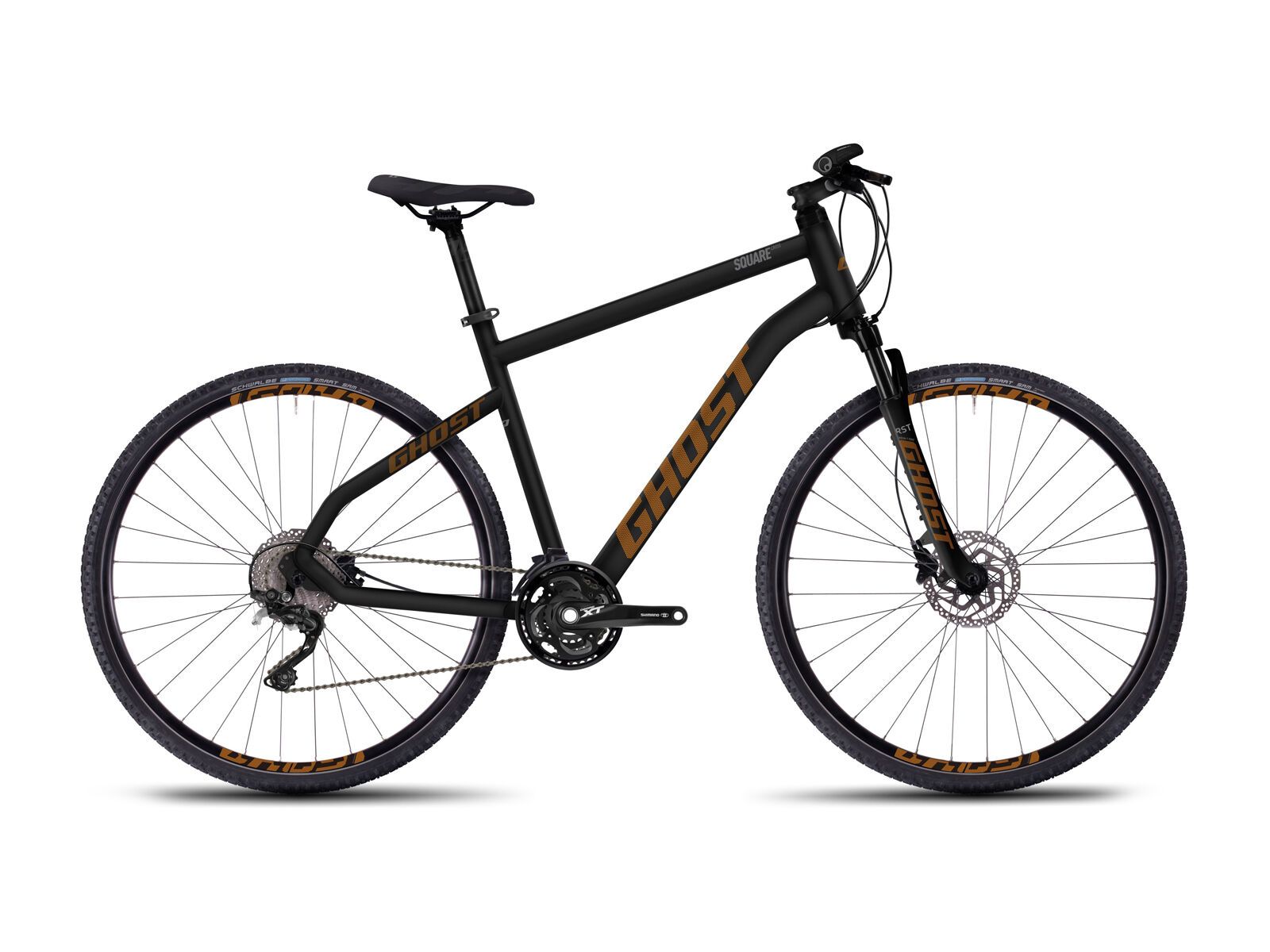 Ghost Square Cross 6, black/orange - Bild 1