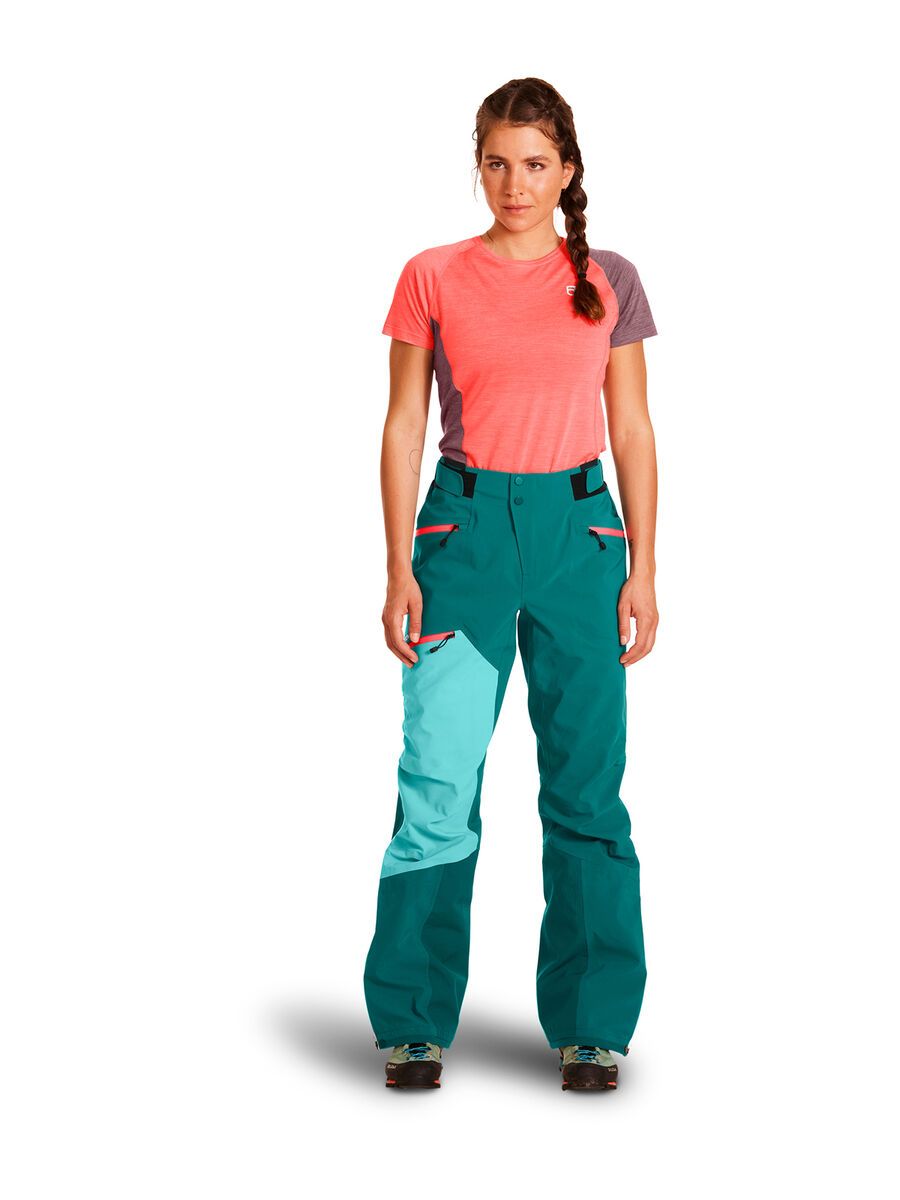 Ortovox Westalpen 3L Pants W, pacific green - Bild 2