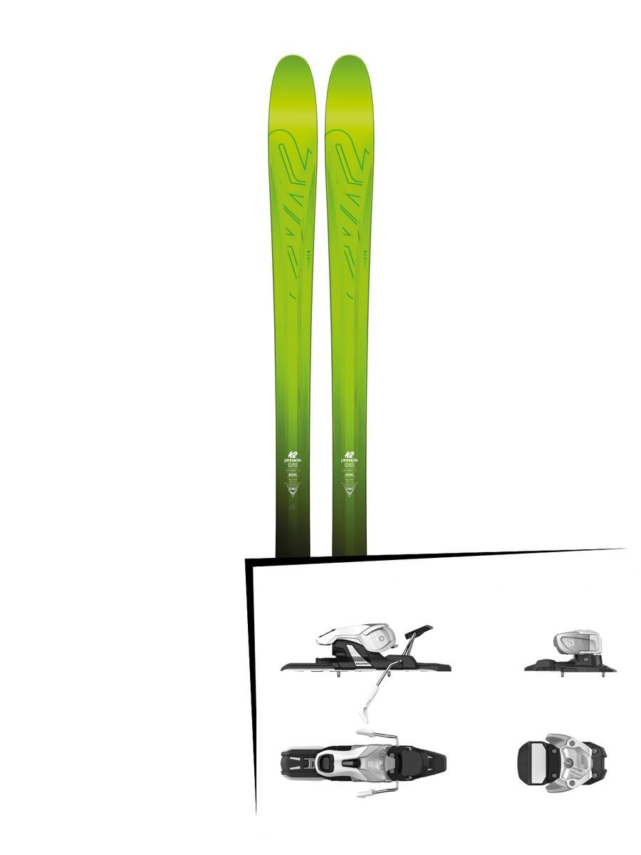 Set: K2 SKI Pinnacle 95 2017 + Salomon Warden 11 (1706220) - Bild 1
