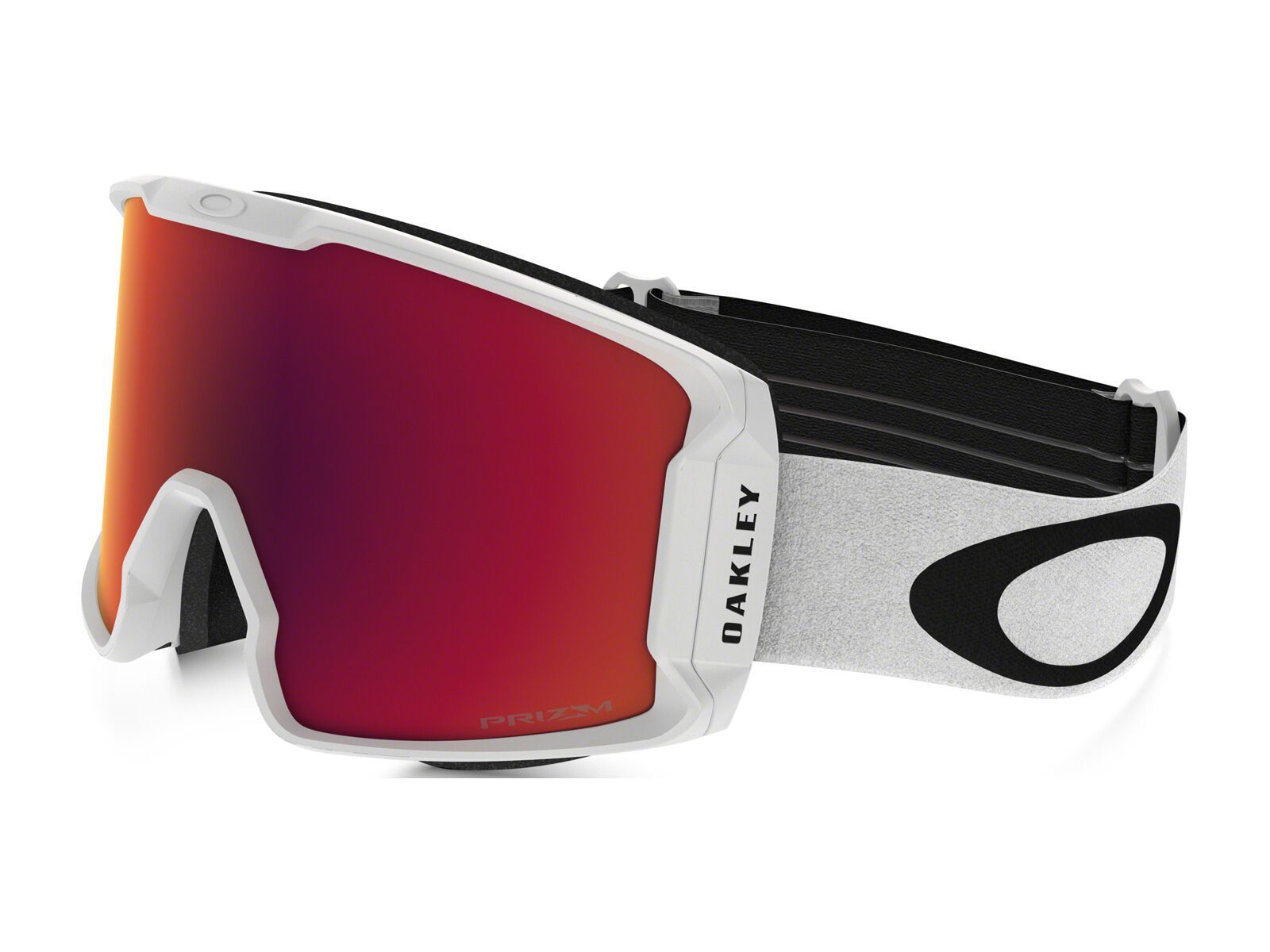 Oakley Line Miner L, Prizm Snow Torch Iridium / matte white - Bild 1