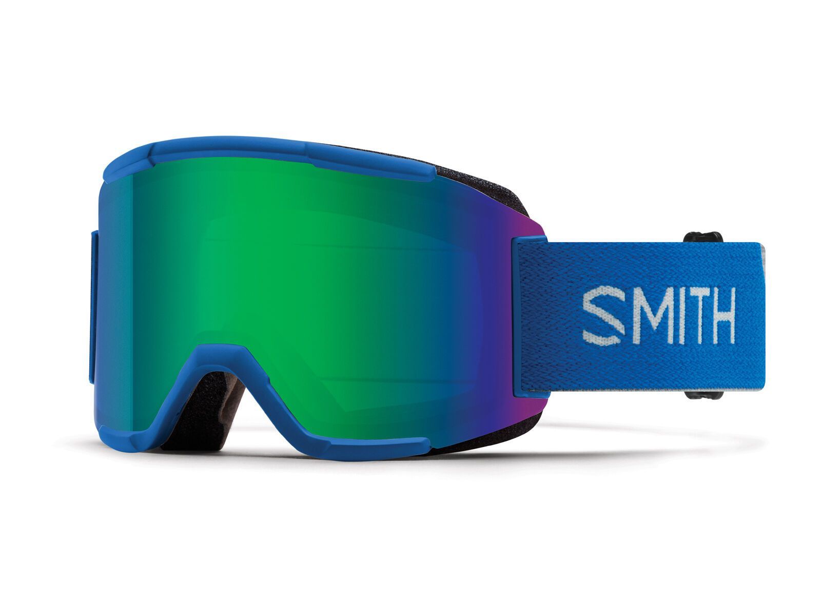 Smith Squad inkl. WS, imperial blu/Lens: green sol-x mirror - Bild 1