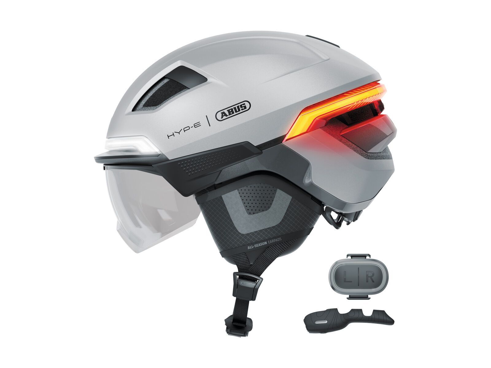 Abus Hyp-E Bl.ACE, Clear / gleam silver - Bild 1