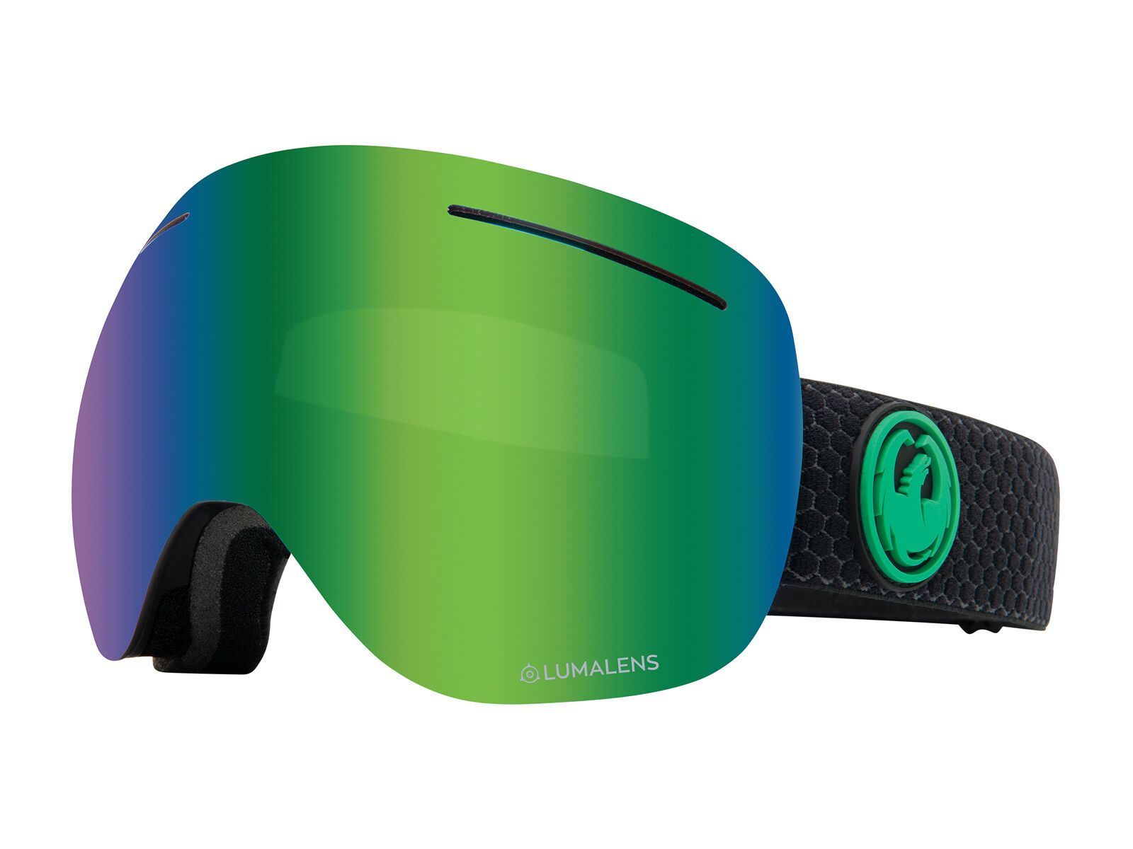 Dragon X1 - Lumalens Green Ionized, split - Bild 1