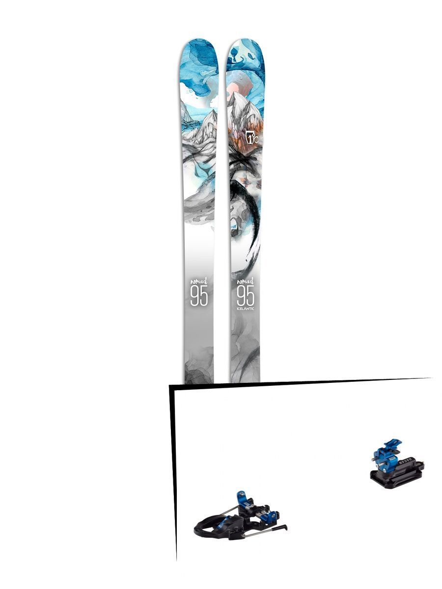 Set: Icelantic Nomad 2017 + Hagan Core Bindung (1994617) - Bild 1
