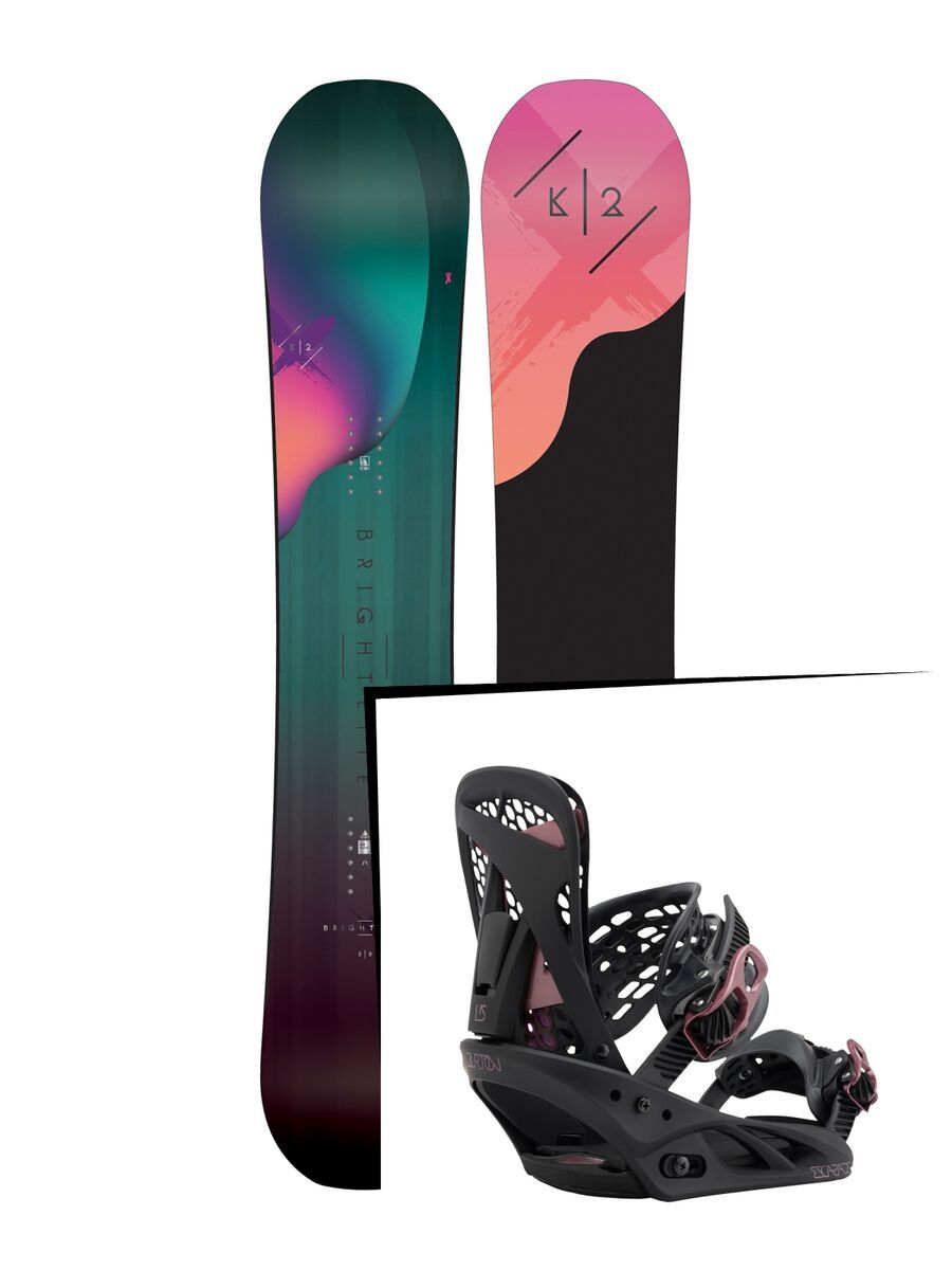 Set: K2 Bright Lite 2016 + Burton Escapade (1712754S) - Bild 1