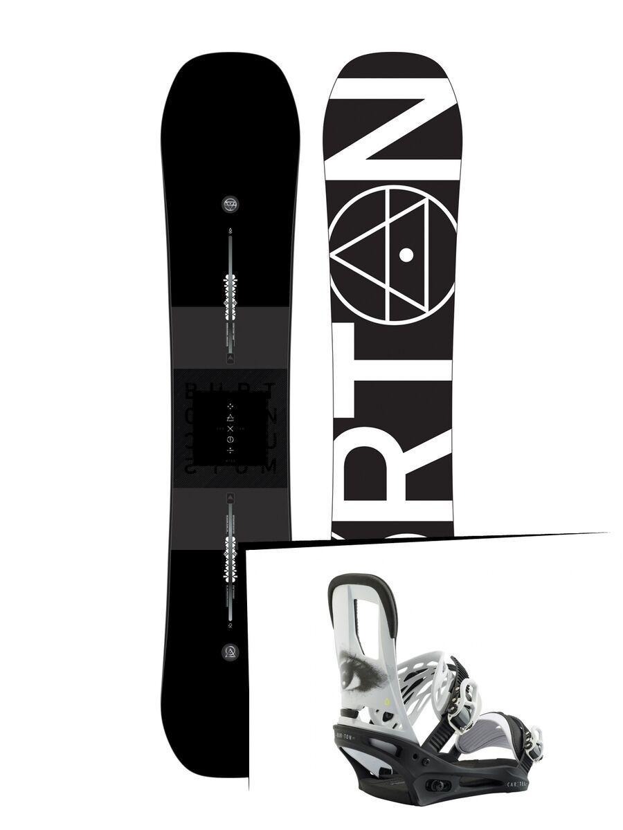 Set: Burton Custom X 2019 +  Cartel (2218384S) - Bild 1