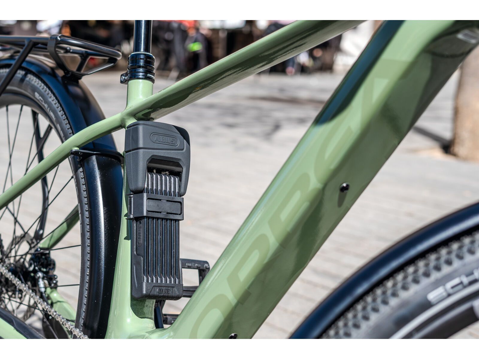 Abus Bordo One 6000AF/120 + Halter SH, black - Bild 8