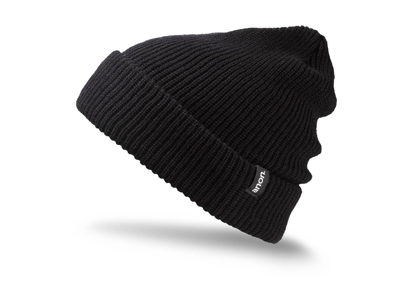 Anon Man Wallace Beanie, Black/Infrared - Bild 1
