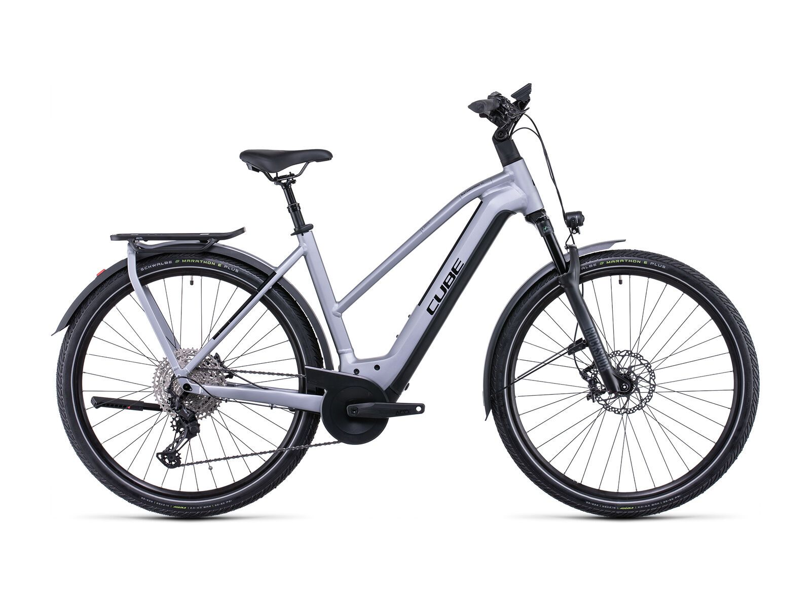 Cube Kathmandu Hybrid SL 750 Trapeze, polarsilver´n´black - Bild 1