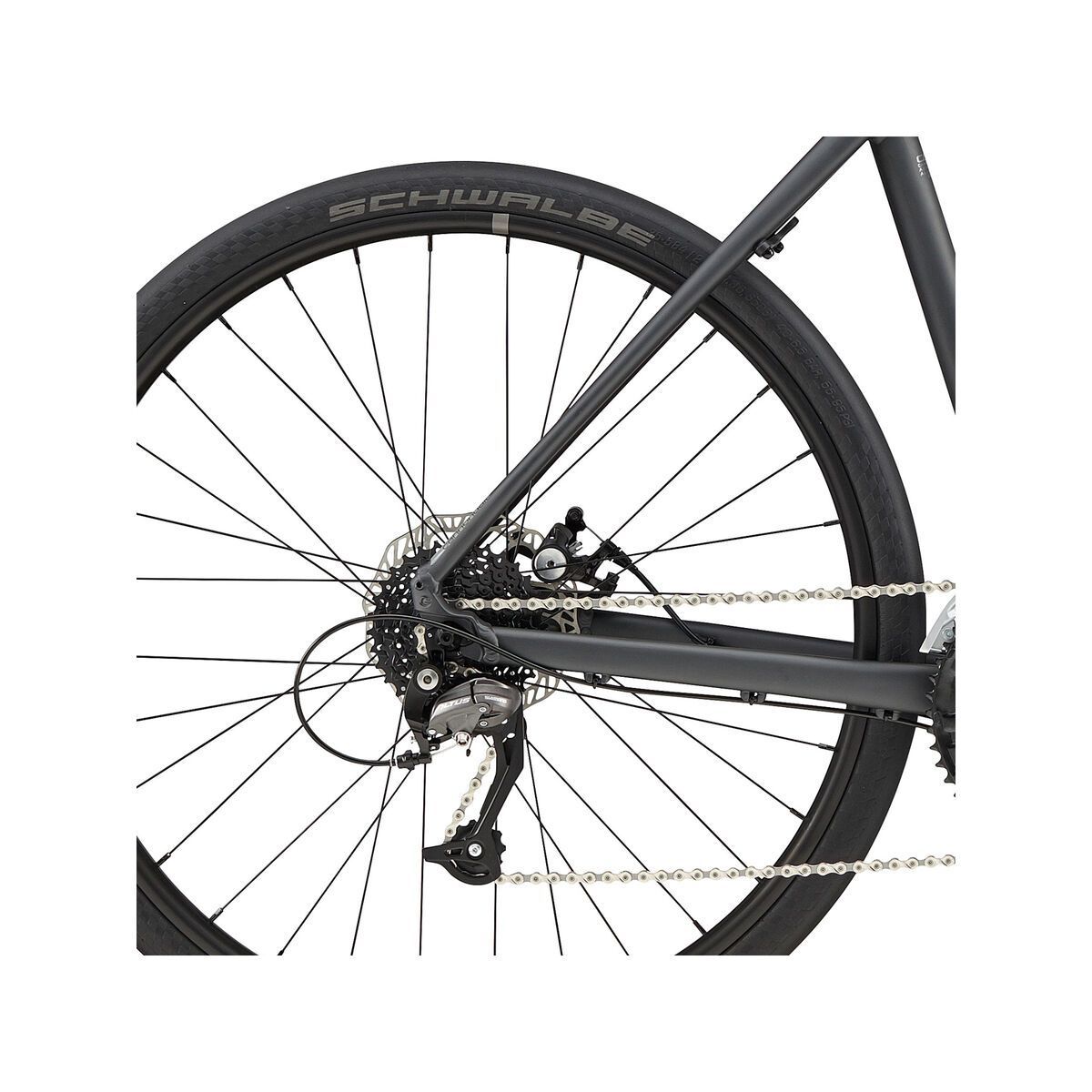 Cannondale Bad Boy 4, nearly black w/ charcoal gray and 3M reflective, matte - BBQ - Bild 4