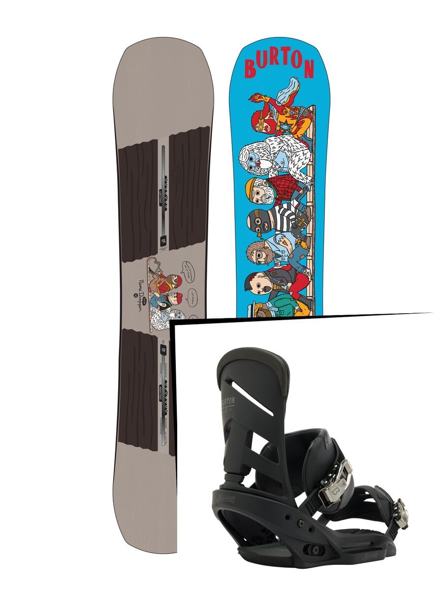 Burton Set: Name Dropper 2016 + Burton Mission EST - Bild 1