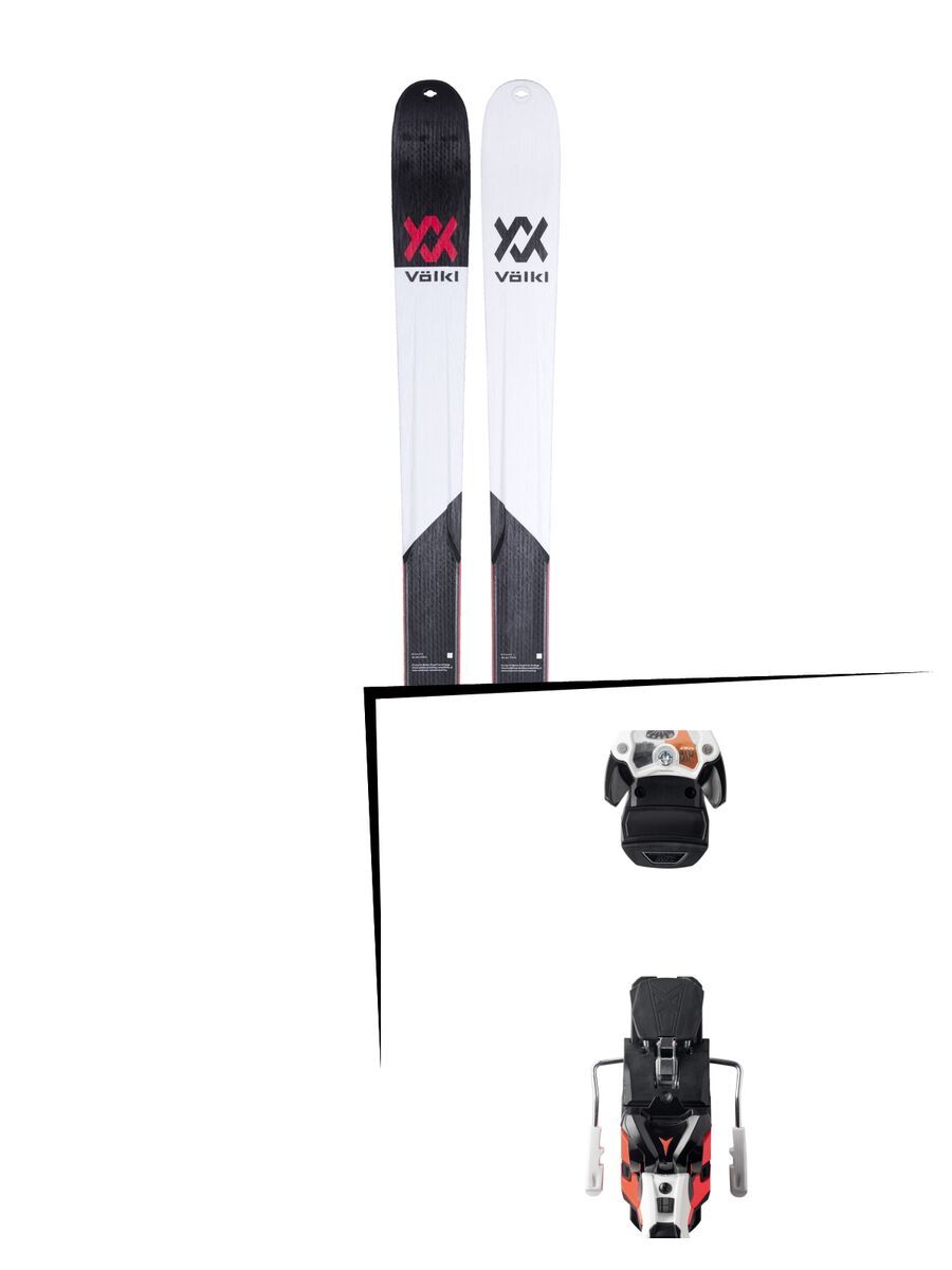 Set: Völkl BMT 90 2019 + Atomic Warden MNC 13 white/black/orange - Bild 1