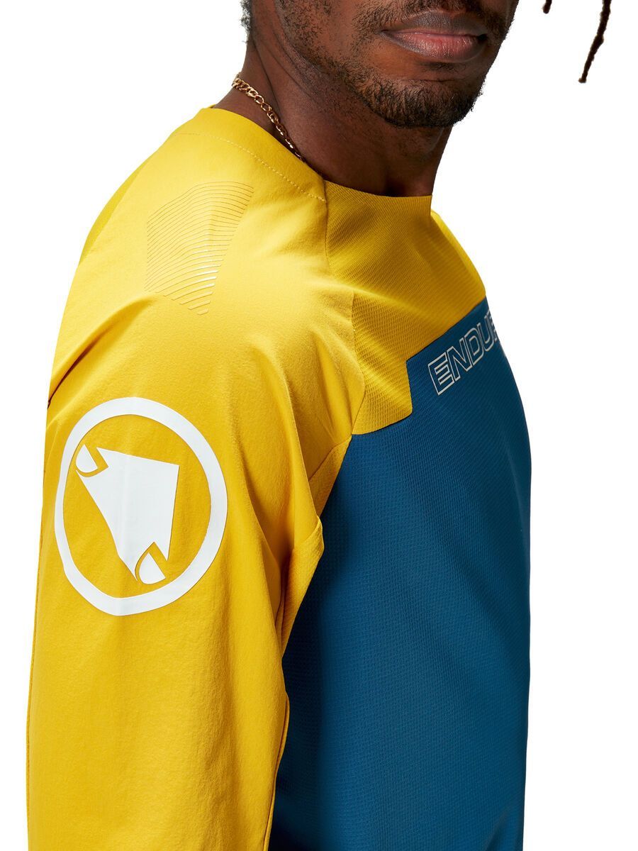 Endura MT500 Burner Trikot (Langarm), stahlblau - Bild 7