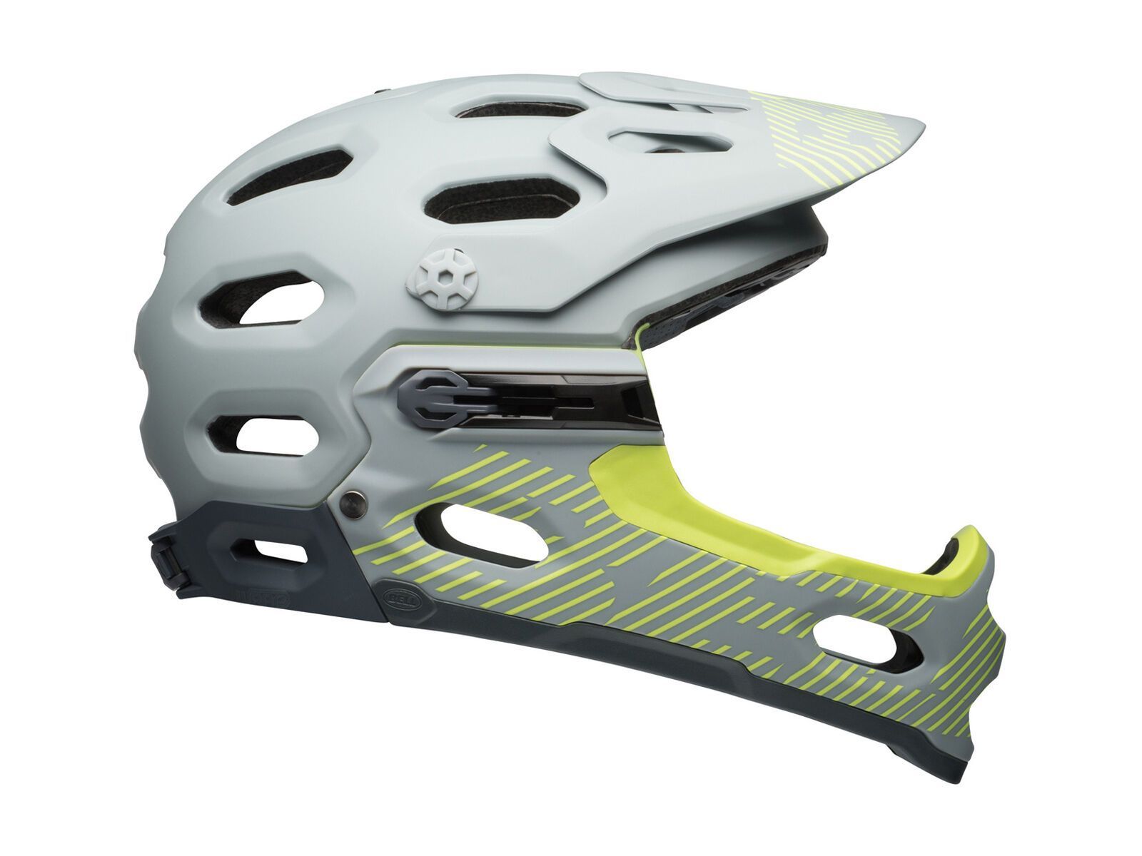 Bell Super 3R MIPS, matte smoke/pear - Bild 4