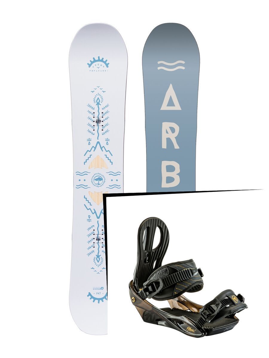 Set: Arbor Poparazzi 2017 + Nitro Rythm (1691178S) - Bild 1