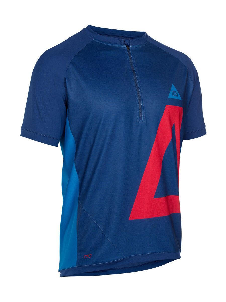 ION Tee Half Zip SS Traze AMP, abyss blue - Bild 1
