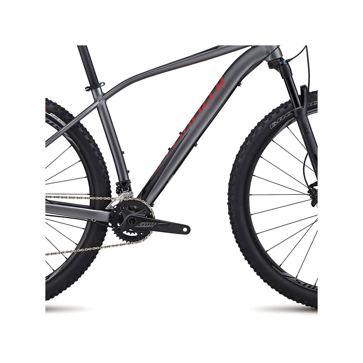Specialized Rockhopper Pro 29, satin gloss dream silver/black/nordic red - Bild 3