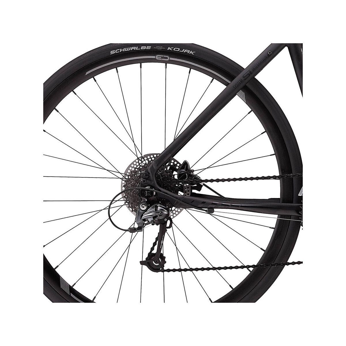 Cannondale Bad Boy 6, jet black w/reflective decals matte - Bild 3