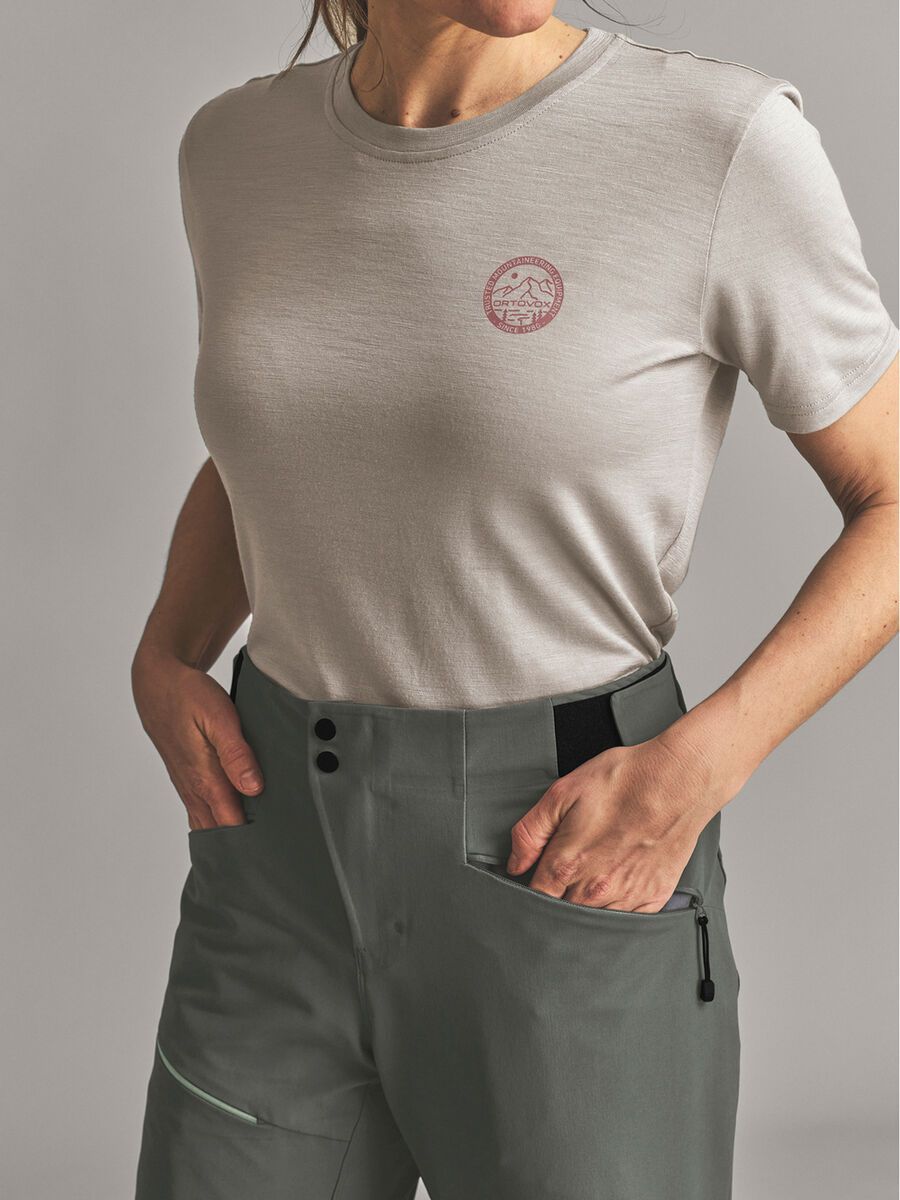 Ortovox Ortler Softshell Pants W, dark sage - Bild 5