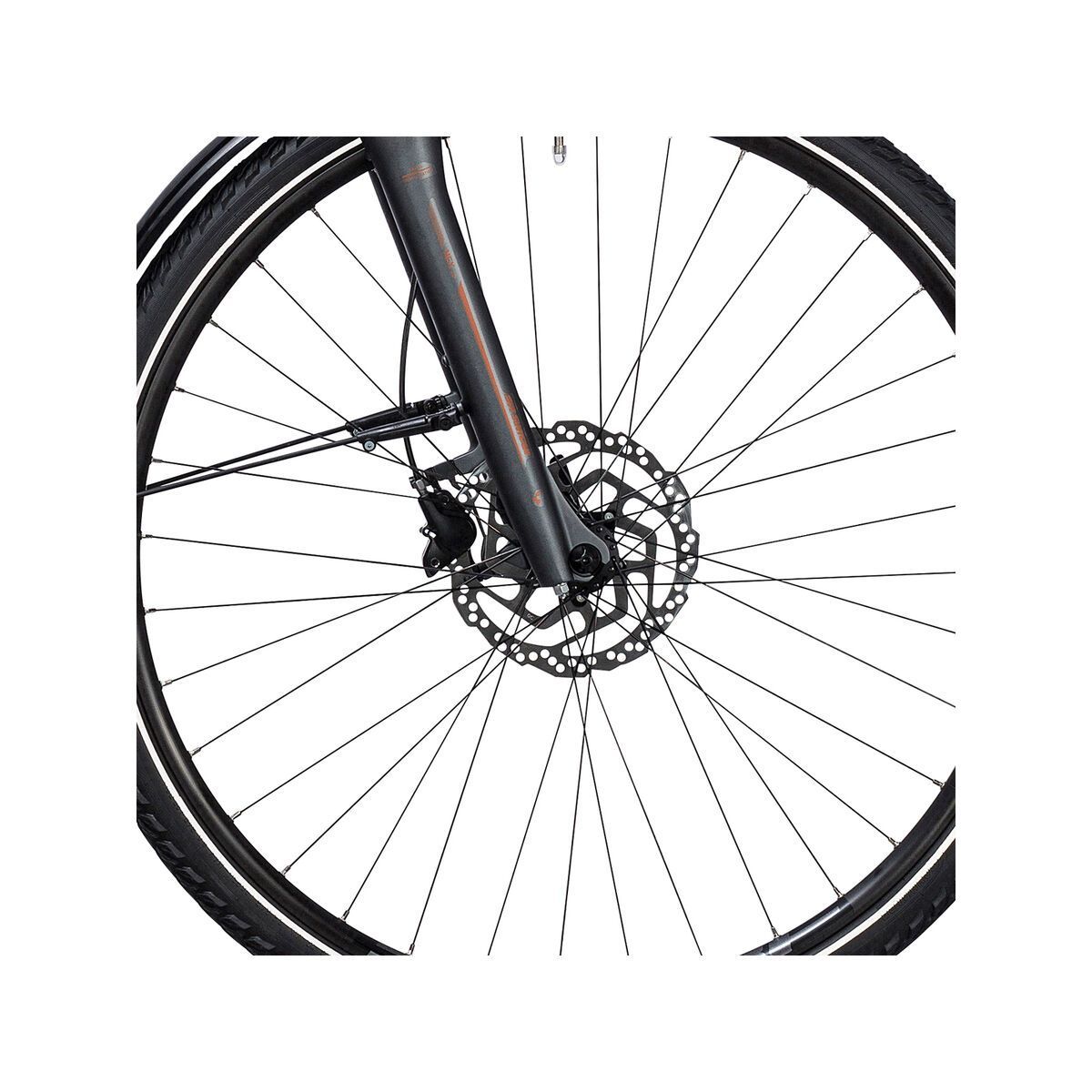 Cube Touring Hybrid EXC 400 Easy Entry, grey´n´copper - Bild 2