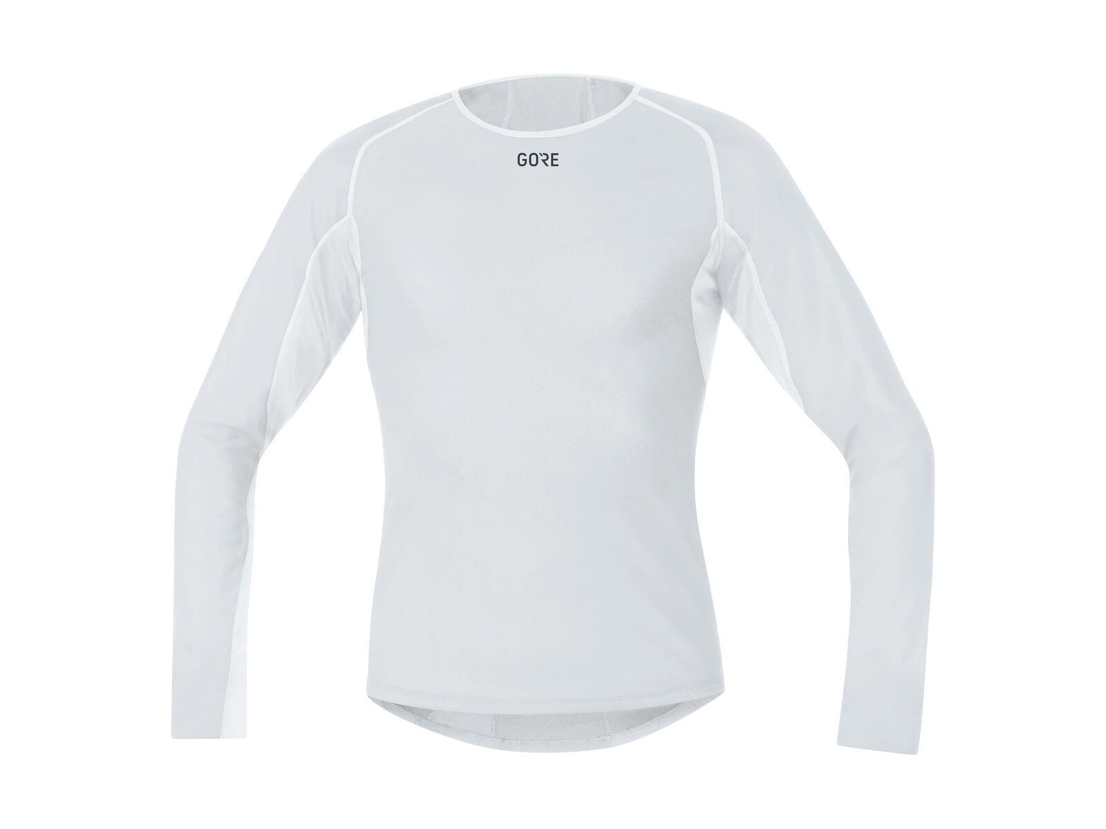 GOREWEAR M Gore Windstopper Base Layer Thermo Shirt Langarm, light grey/white - Bild 1