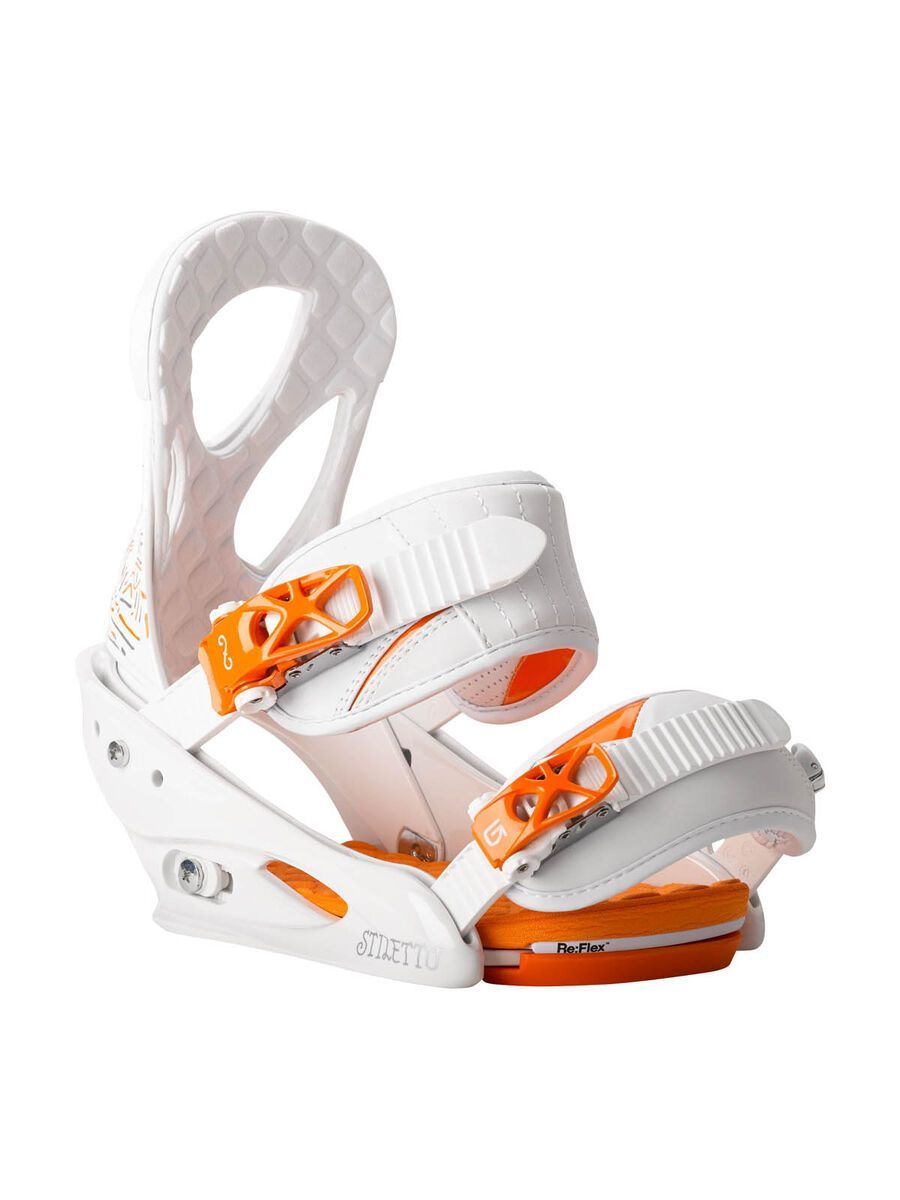 Burton Stiletto, White And Orange - Bild 3