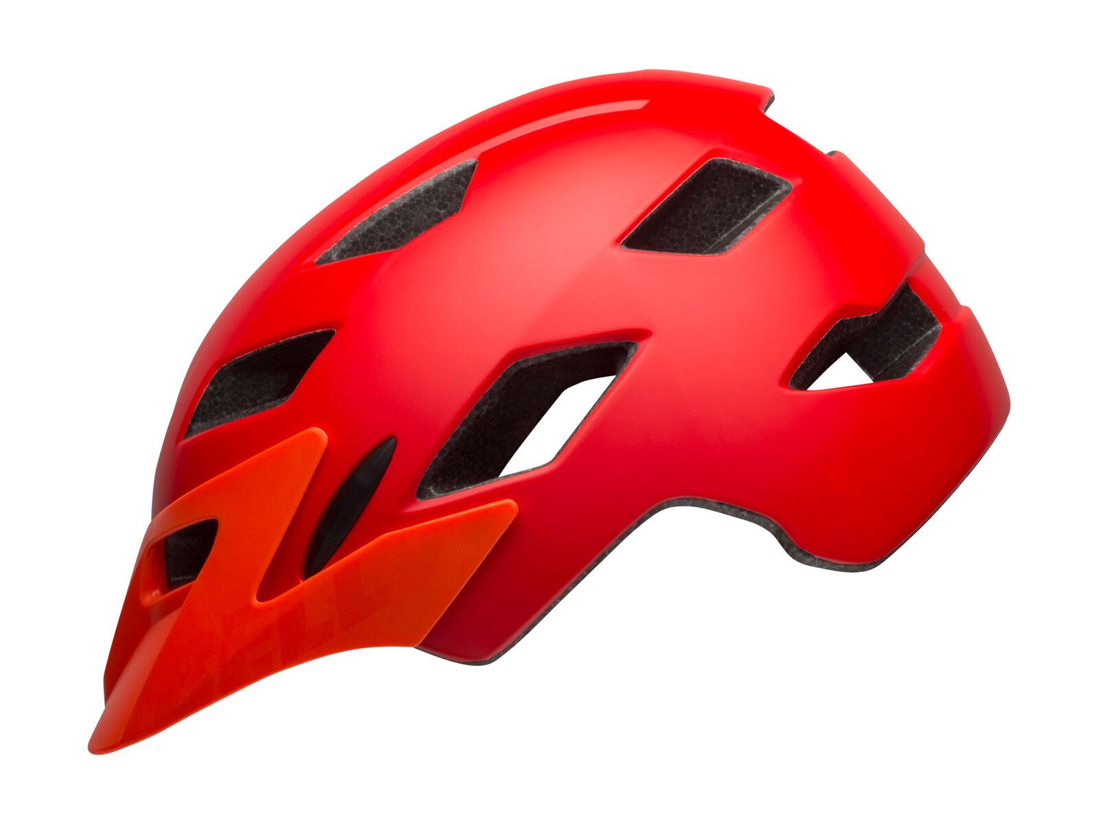 Bell Sidetrack Youth, matte red/orange - Bild 2