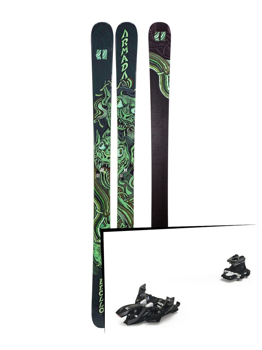 Set: Armada Edollo 2019 + Marker Alpinist 12 black/titanium - Bild 1