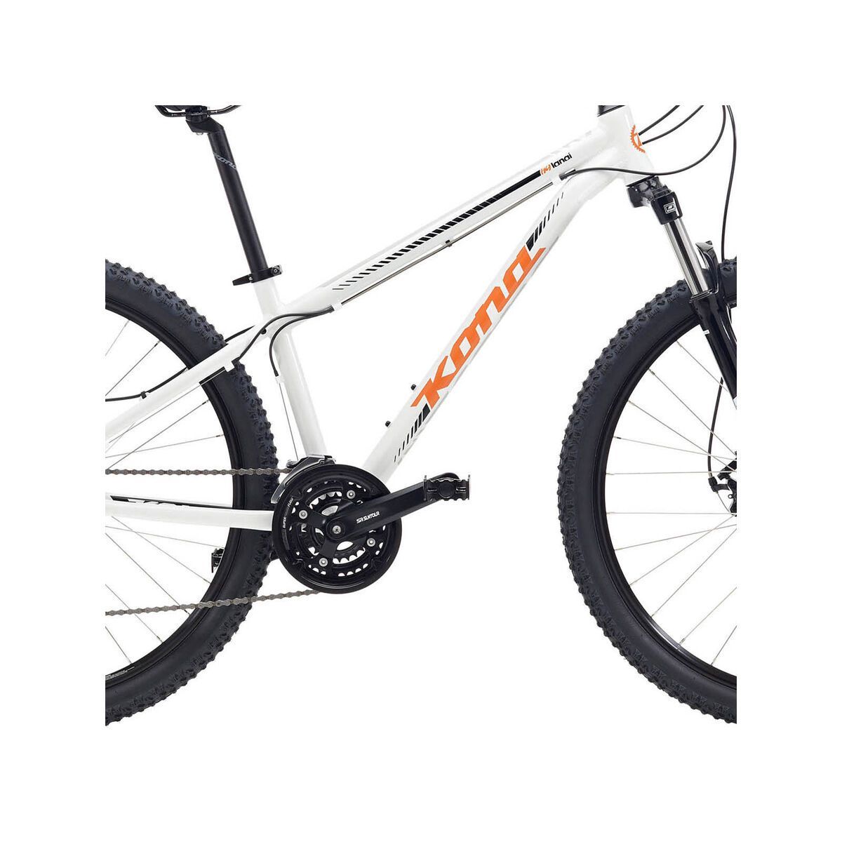 Kona Lanai 26, Gloss White w/Orange, Black & Grey - Bild 3