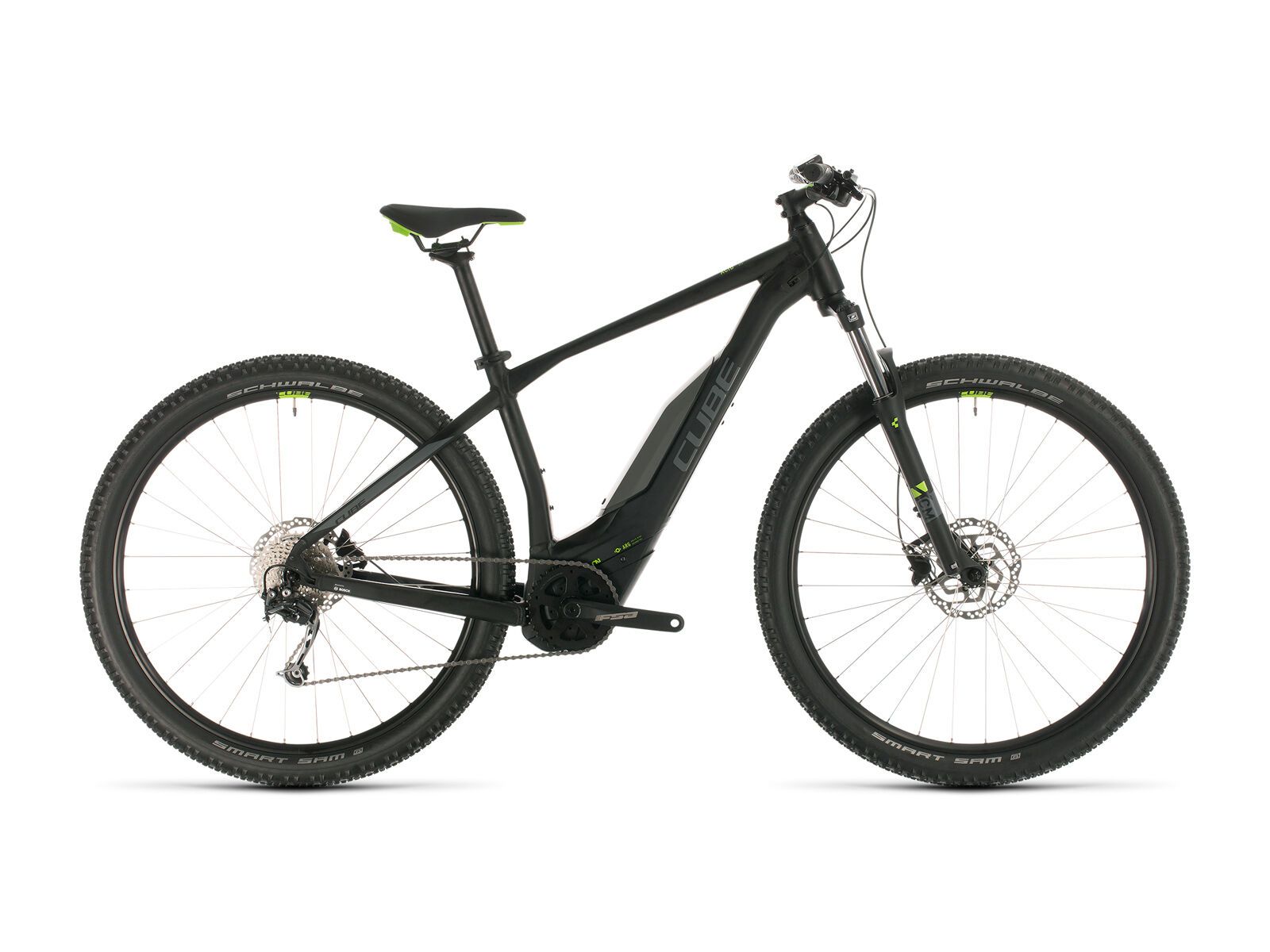 Cube Acid Hybrid ONE 400 29, black´n´green - Bild 1