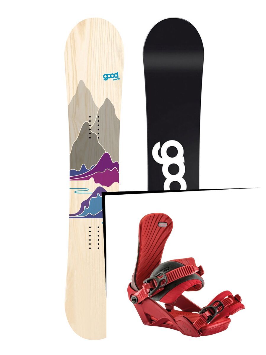Set: goodboards Prima 2017 + Nitro Ivy (1691173S) - Bild 1