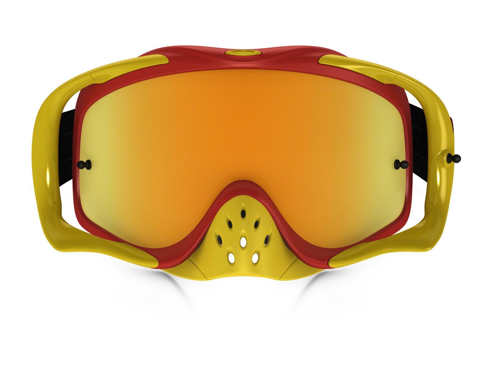 Oakley Crowbar MX inkl. Wechselscheibe, shockwave red/yellow/Lens: 24k iridium - Bild 2