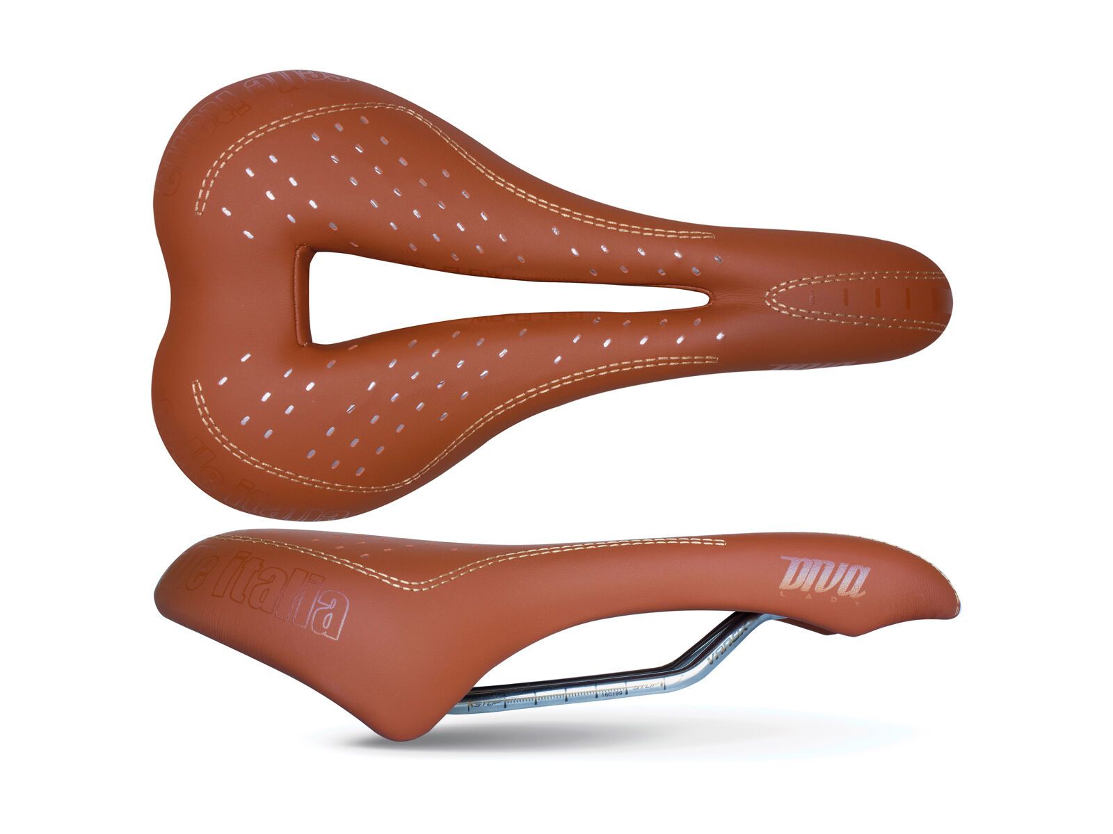 Selle Italia Diva Gel Flow Ltd. Edition, honey - Bild 3