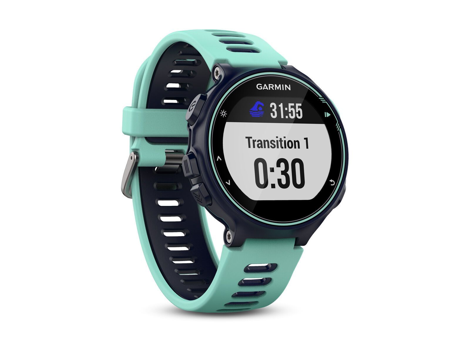 Garmin Forerunner 735XT Run-Bundle, schwarz/frostblau - Bild 7