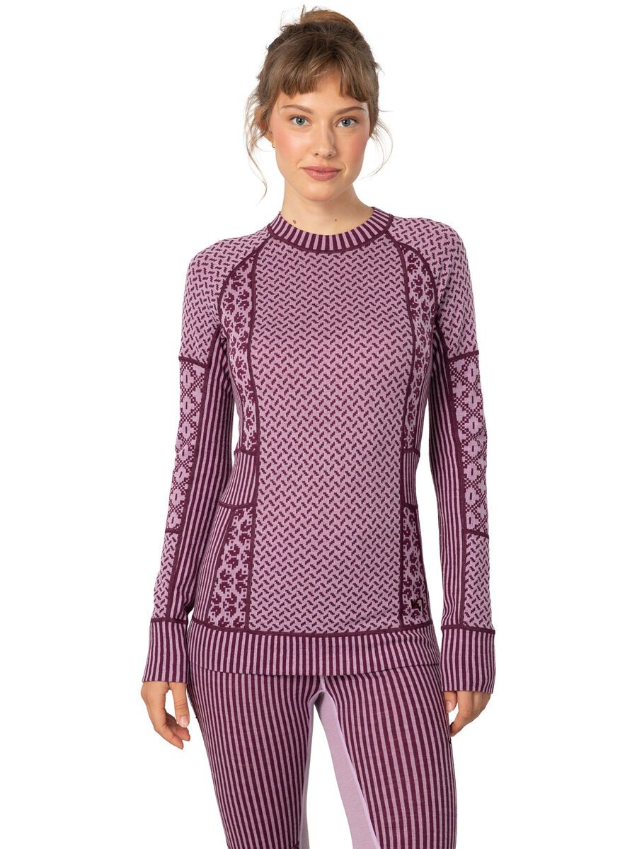 Kari Traa Smekker Long Sleeve Baselayer, lily - Bild 3