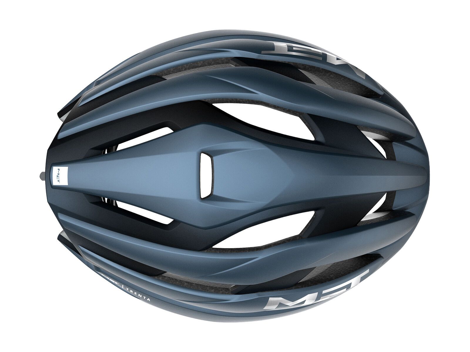 MET Trenta MIPS, navy silver/matt - Bild 4