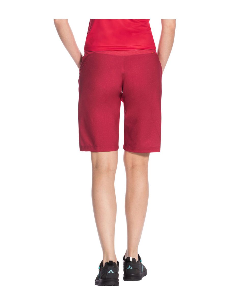 Vaude Women's Ligure Shorts inkl. Innenhose, red cluster - Bild 4