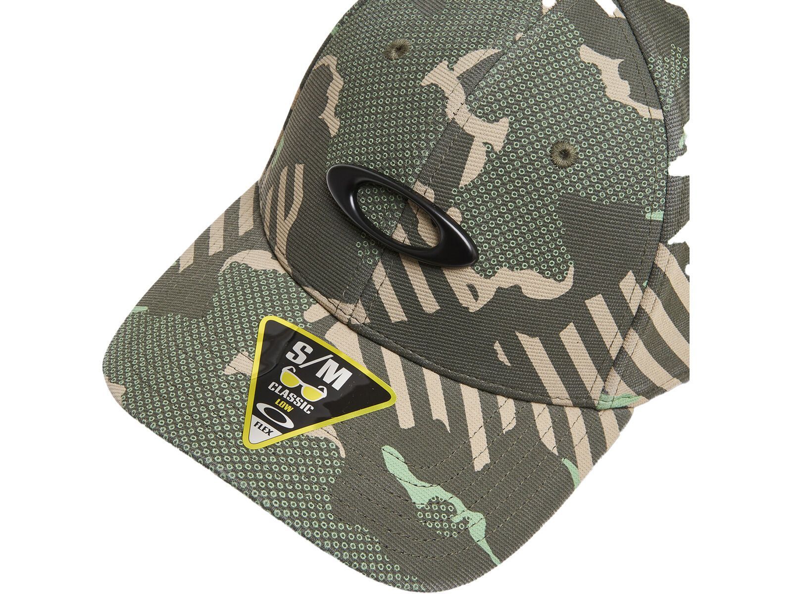 Oakley Tincan Cap, green stripe/grip camo - Bild 3