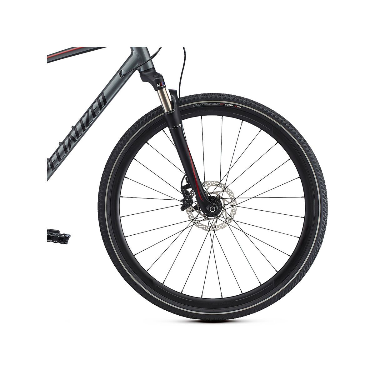 Specialized Crosstrail Expert, charcoal/candy red/black reflective - Bild 4