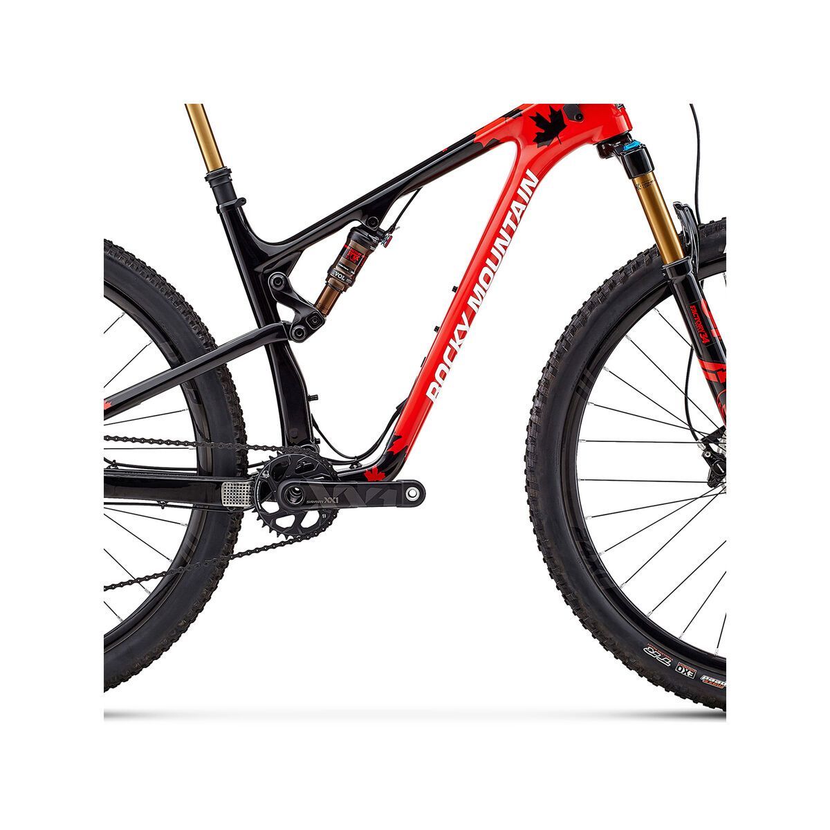 Rocky Mountain Element Carbon 99, black/flaming lips/white snake - Bild 4