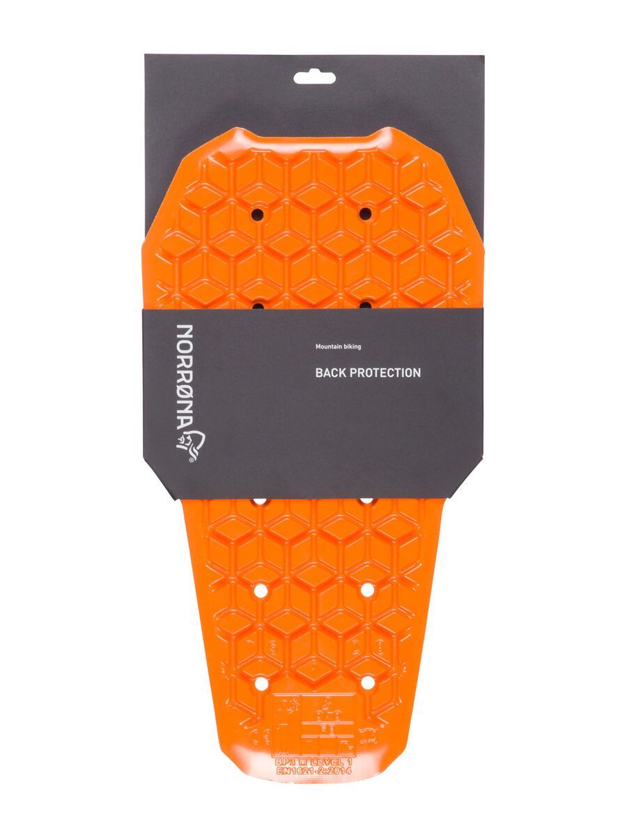 Norrona D3O Removable Back Protector, pure orange - Bild 2