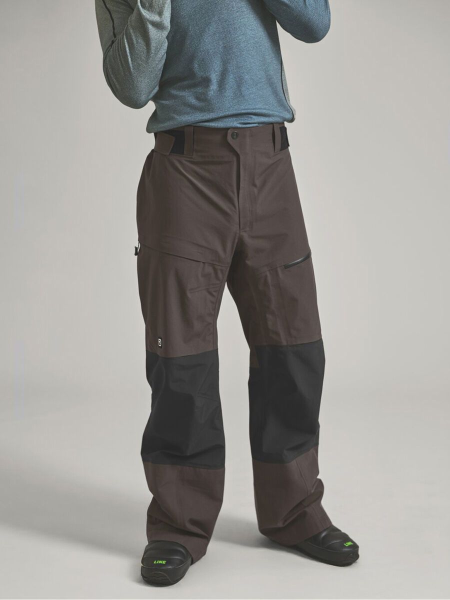 Ortovox Ravine Free 3L Pants M, dark chestnut - Bild 4